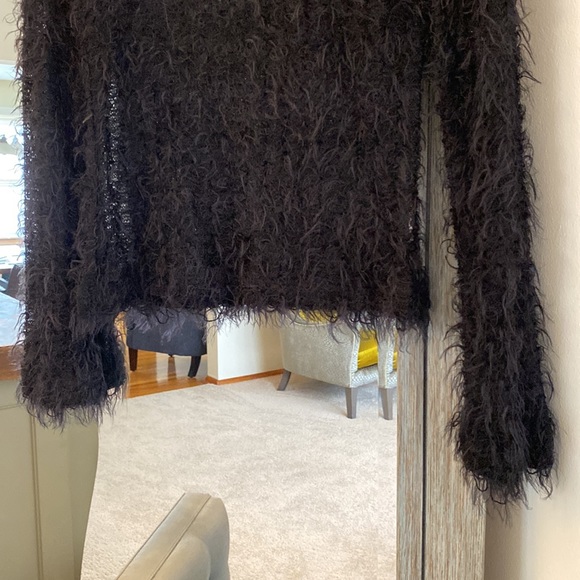 Johnny Was, M, mohair loose knit long sleeve crewneck top / sweater, beautiful!! - Picture 10 of 11